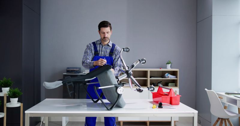 Customer Receiving Assembled Furniture